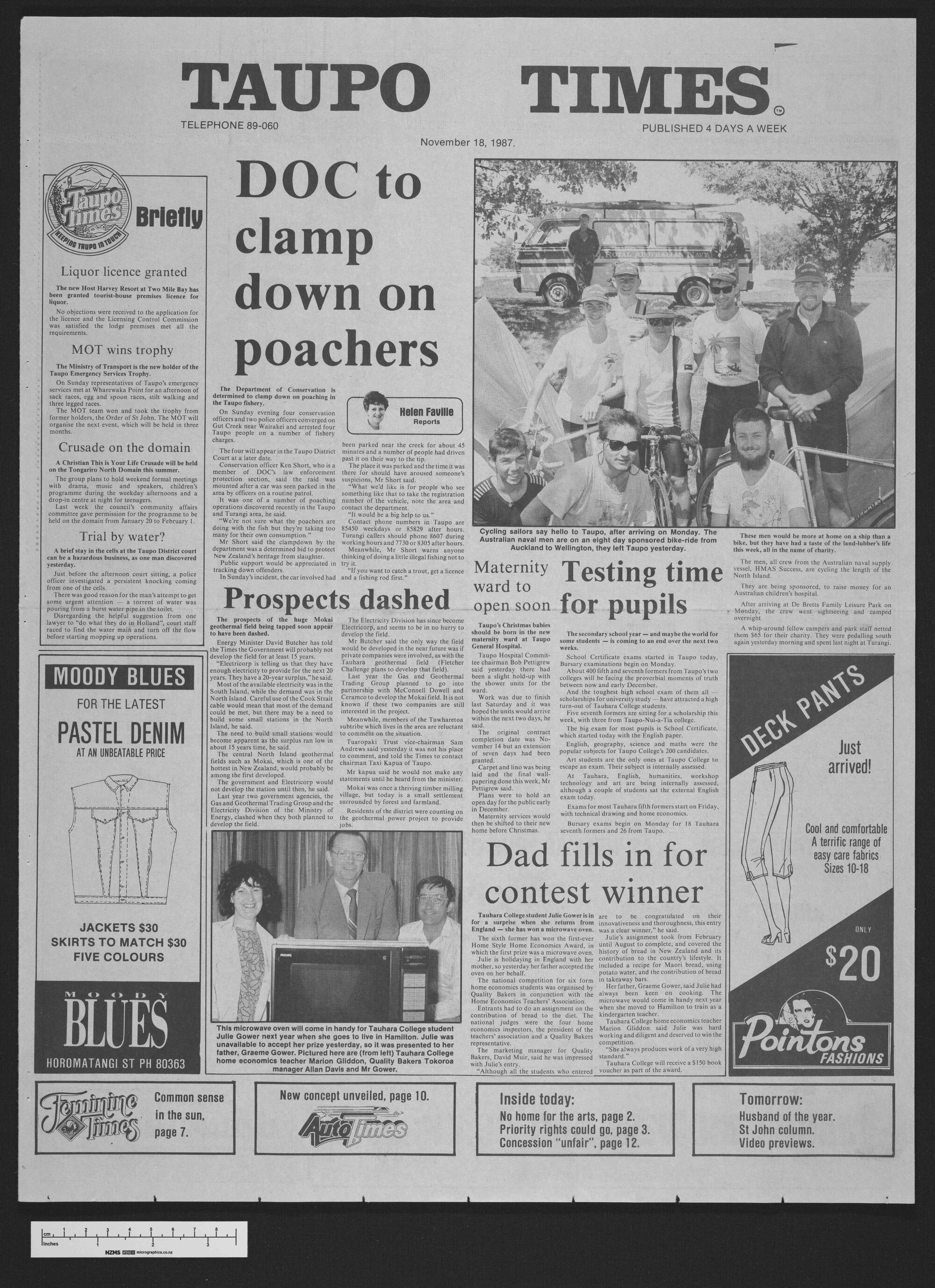1987-11-18 Taupō Times