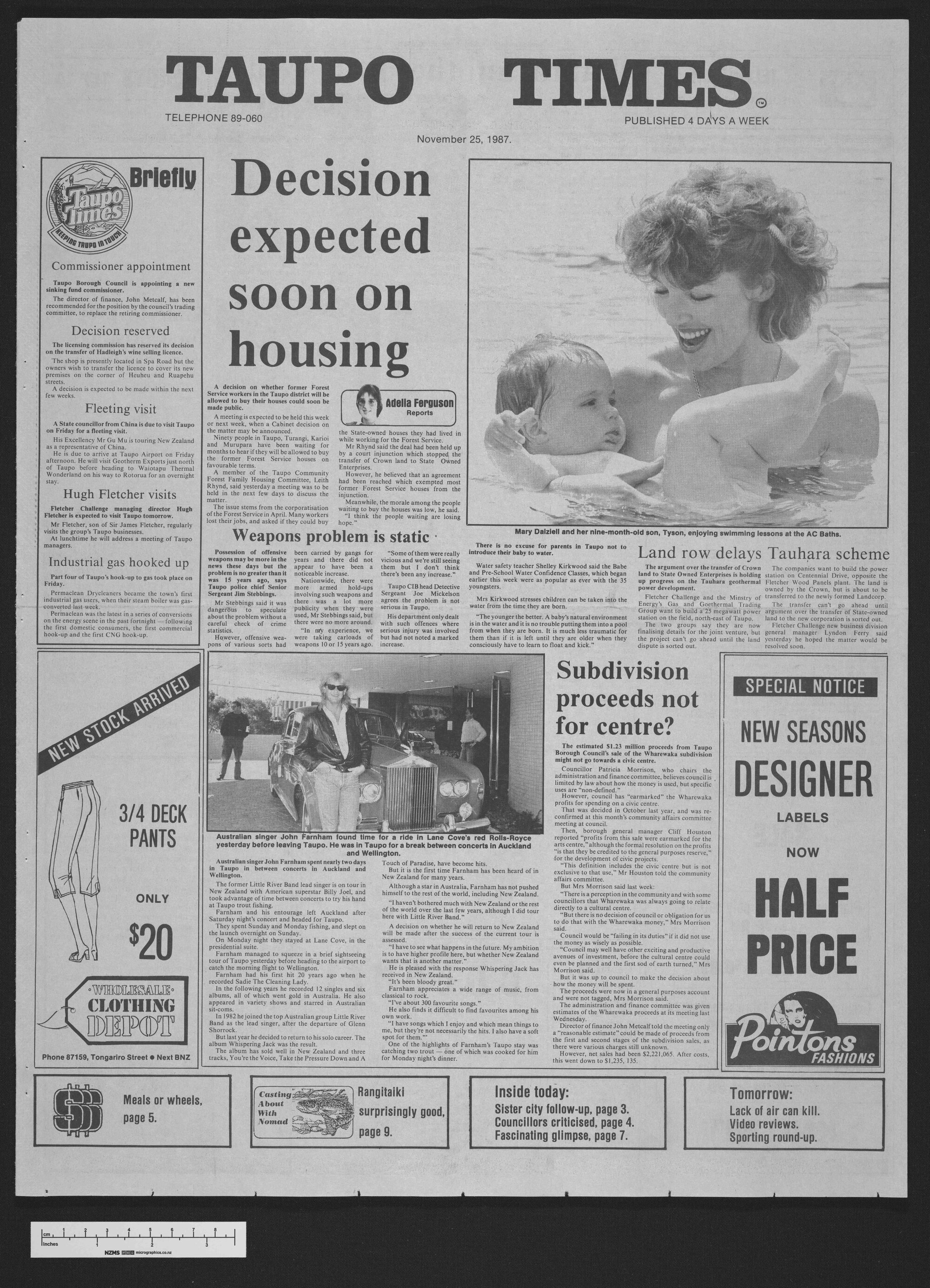 1987-11-25 Taupō Times