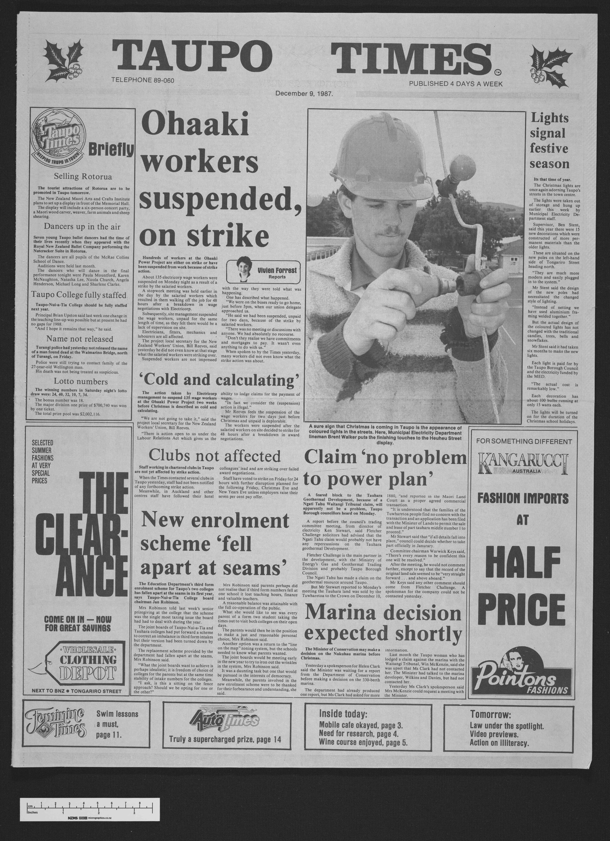 1987-12-09 Taupō Times