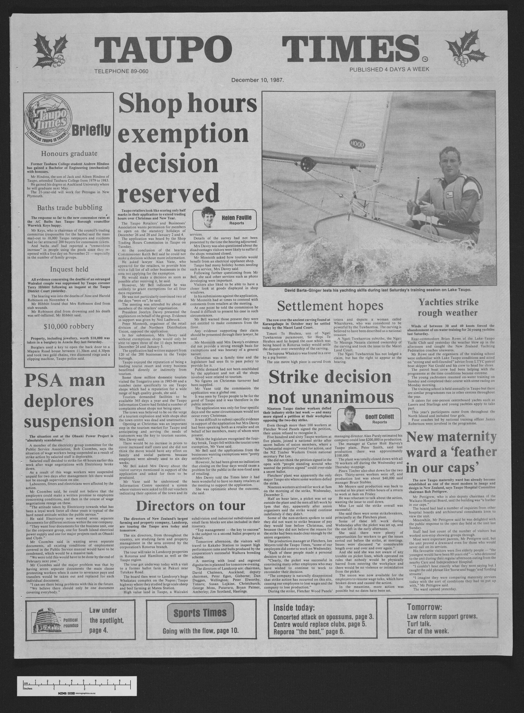 1987-12-10 Taupō Times