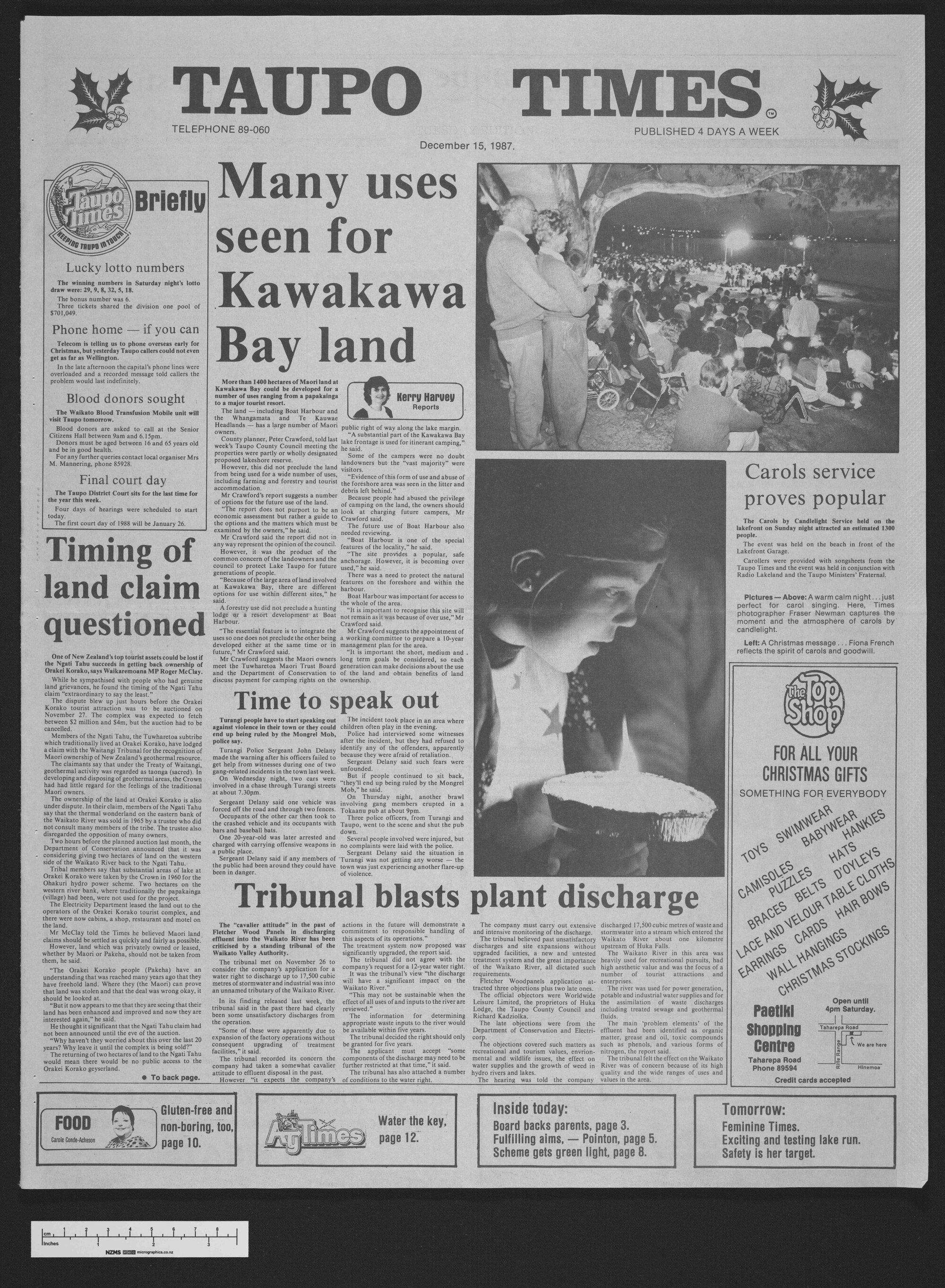 1987-12-15 Taupō Times