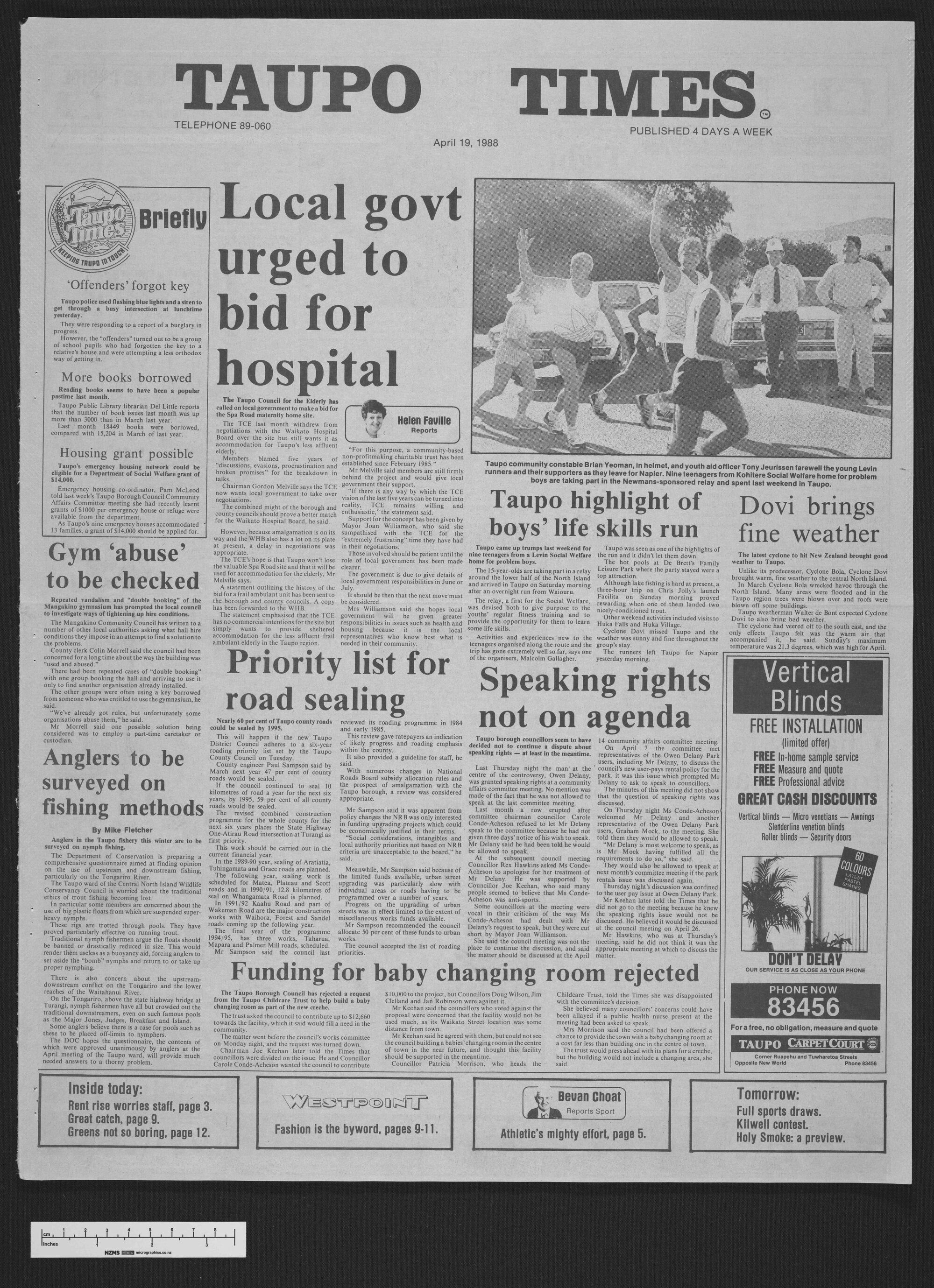 1988-04-19 Taupō Times