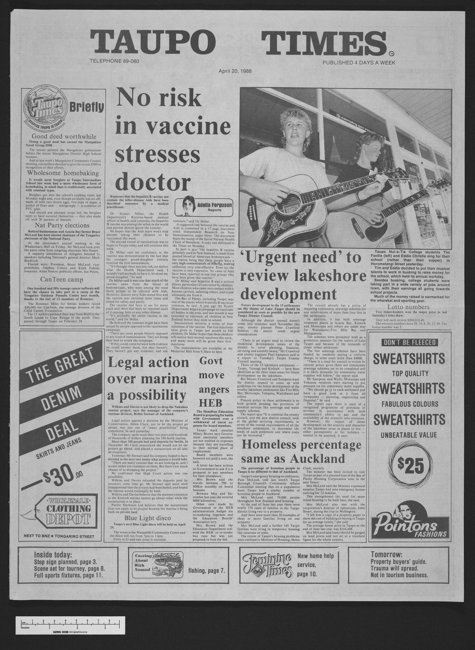 1988-04-20 Taupō Times
