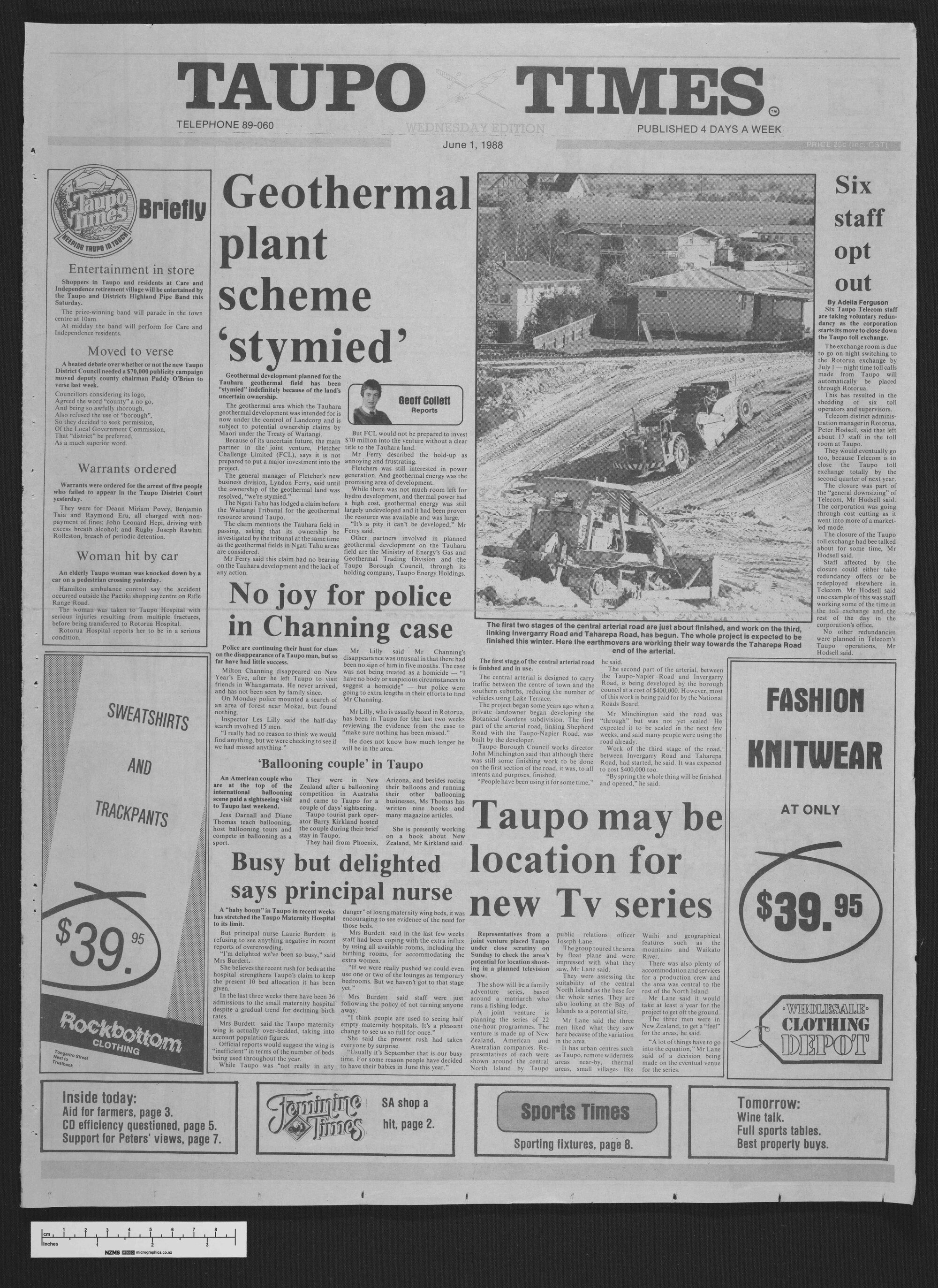 1988-06-01 Taupō Times