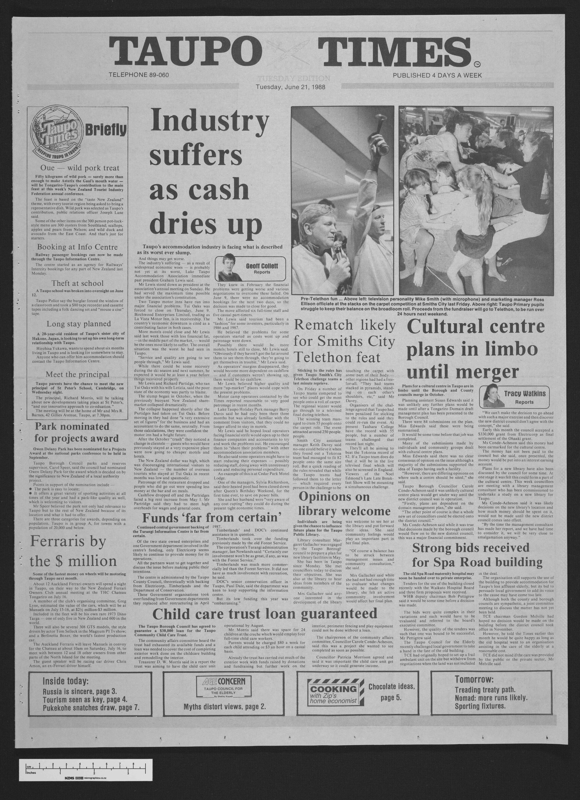 1988-06-21 Taupō Times