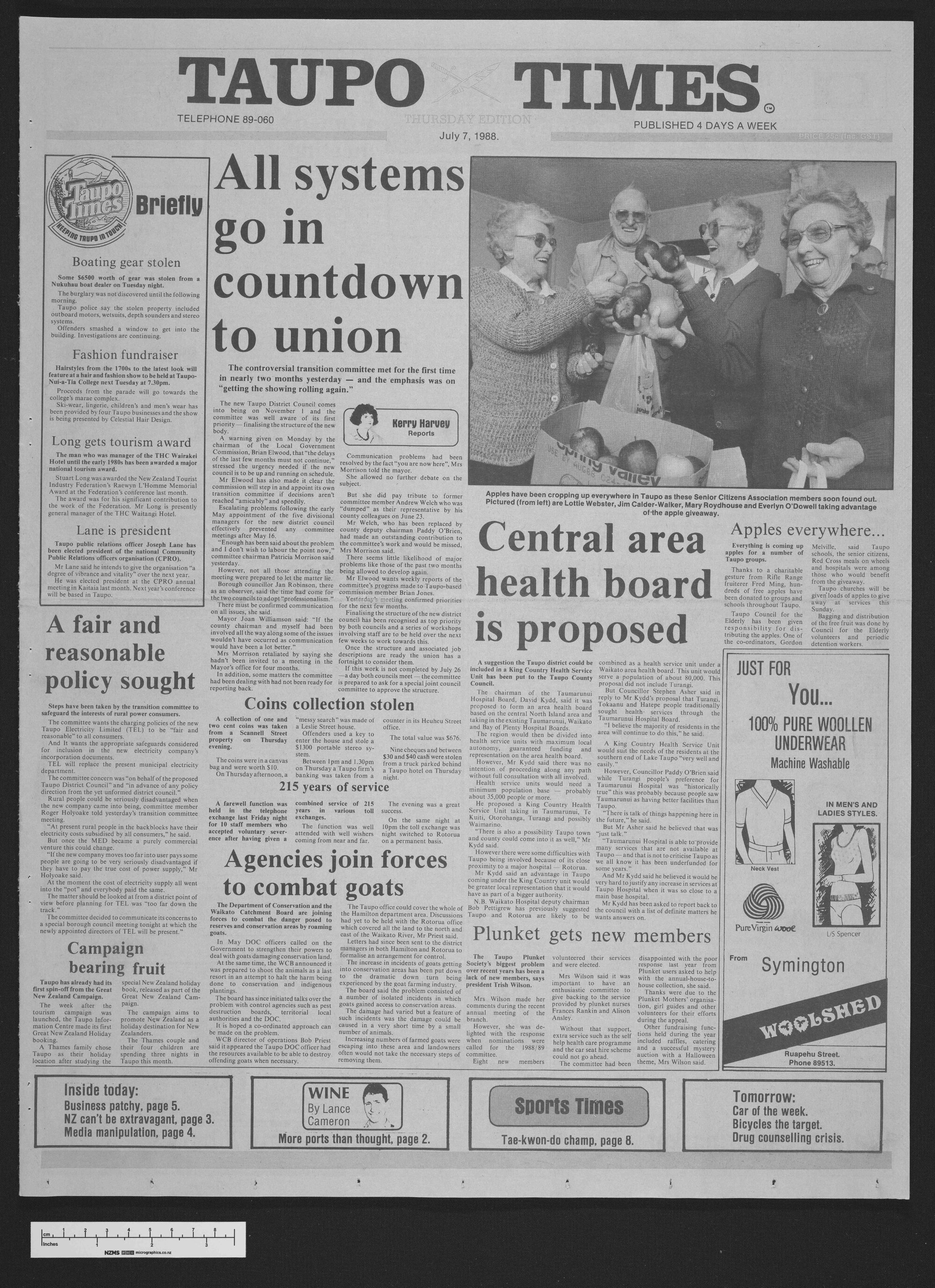 1988-07-07 Taupō Times