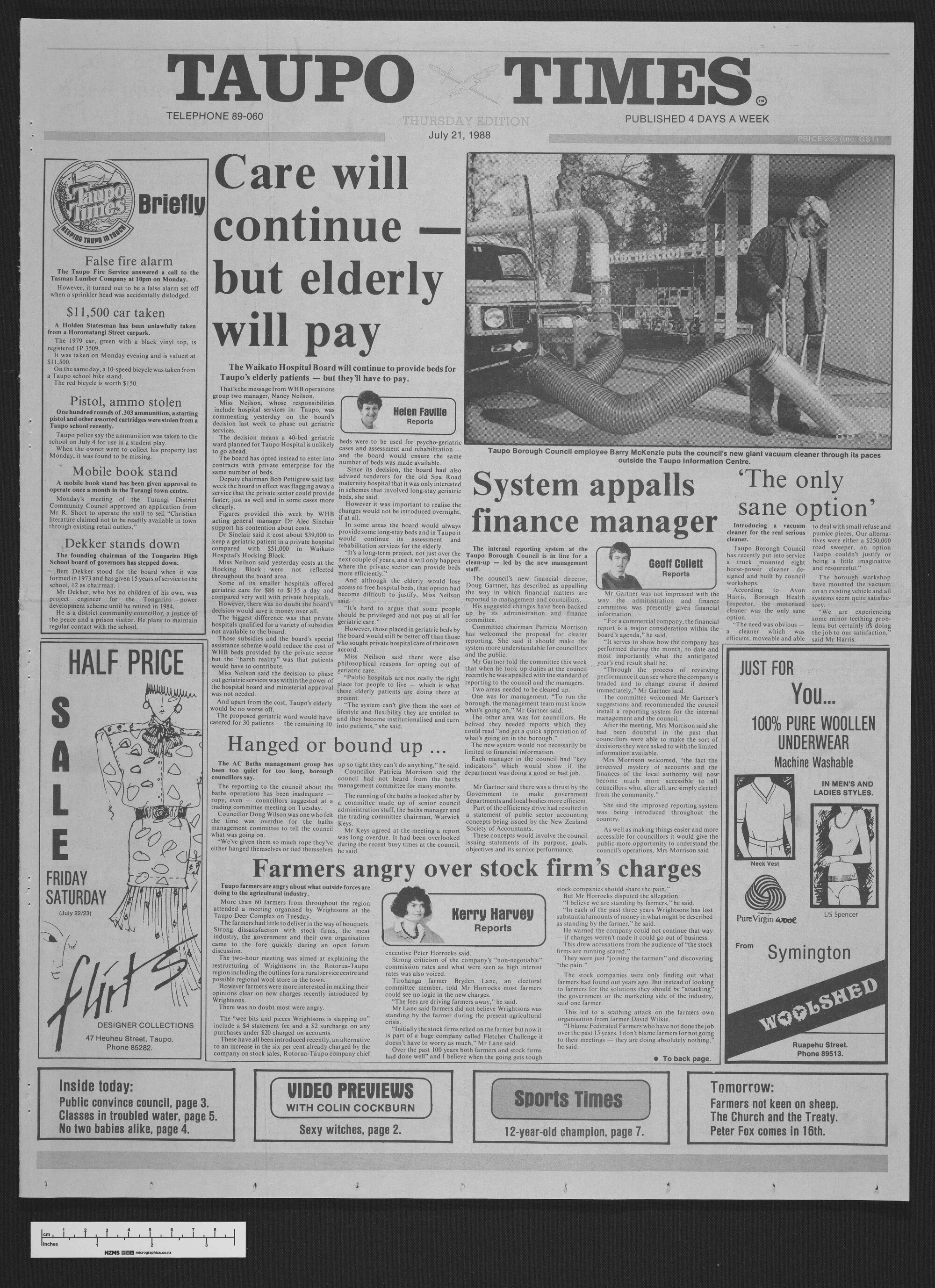 1988-07-21 Taupō Times