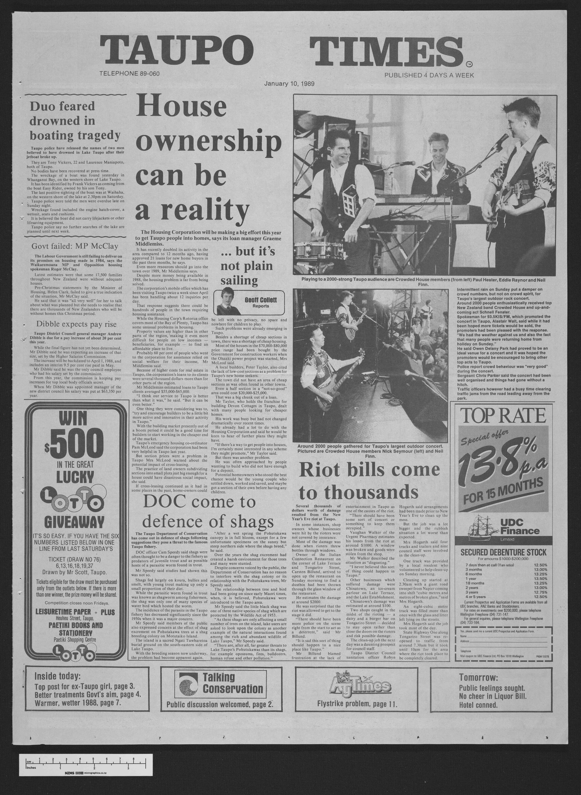 1989-01-10 Taupō Times