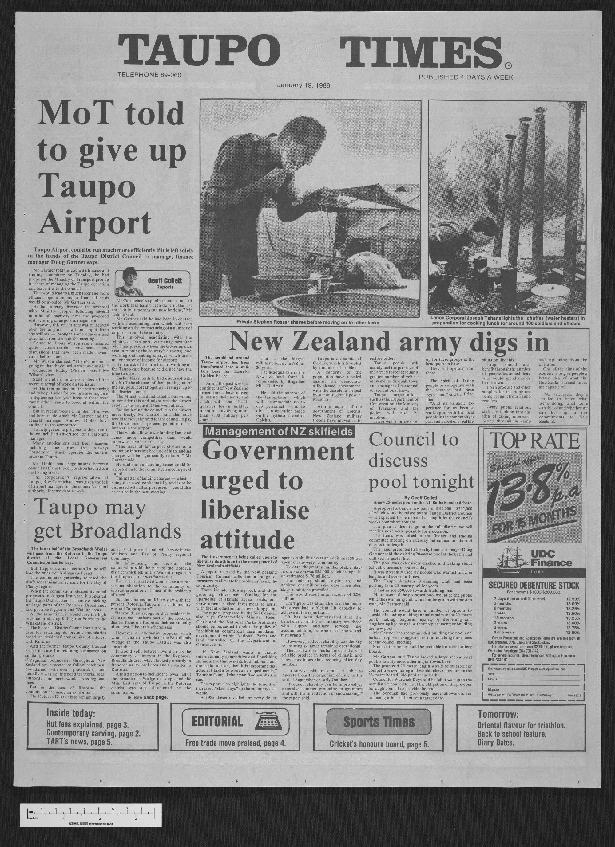 1989-01-19 Taupō Times
