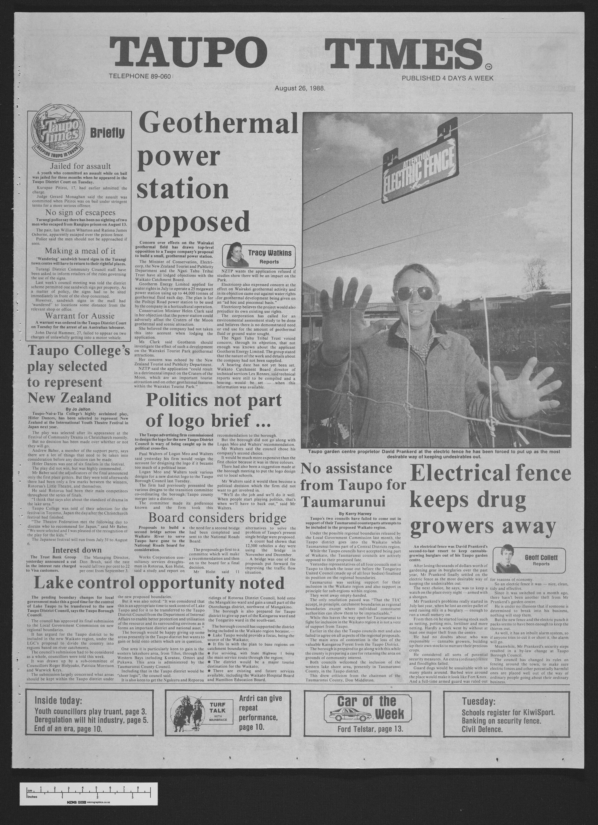 1988-08-26 Taupō Times