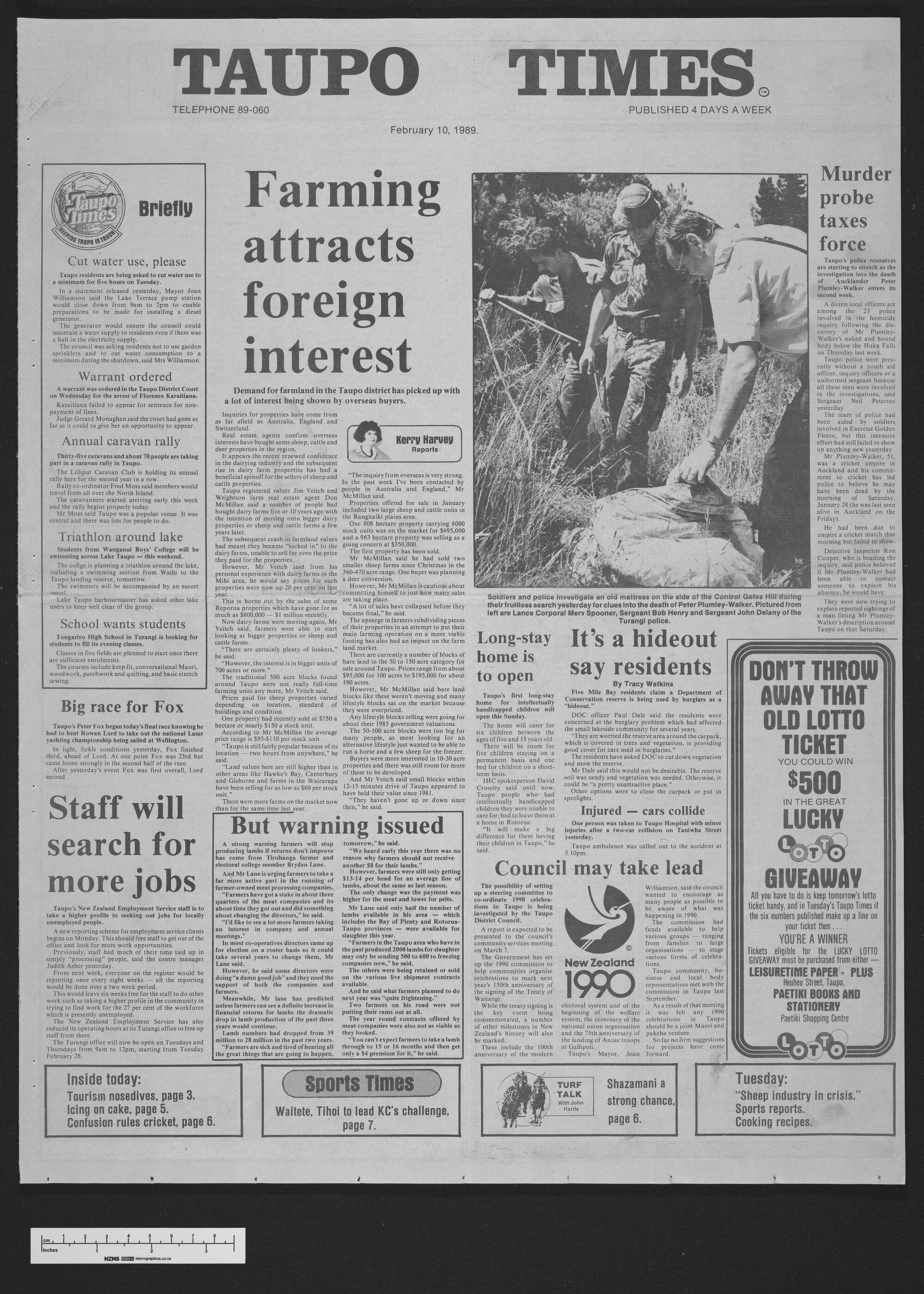 1989-02-10 Taupō Times