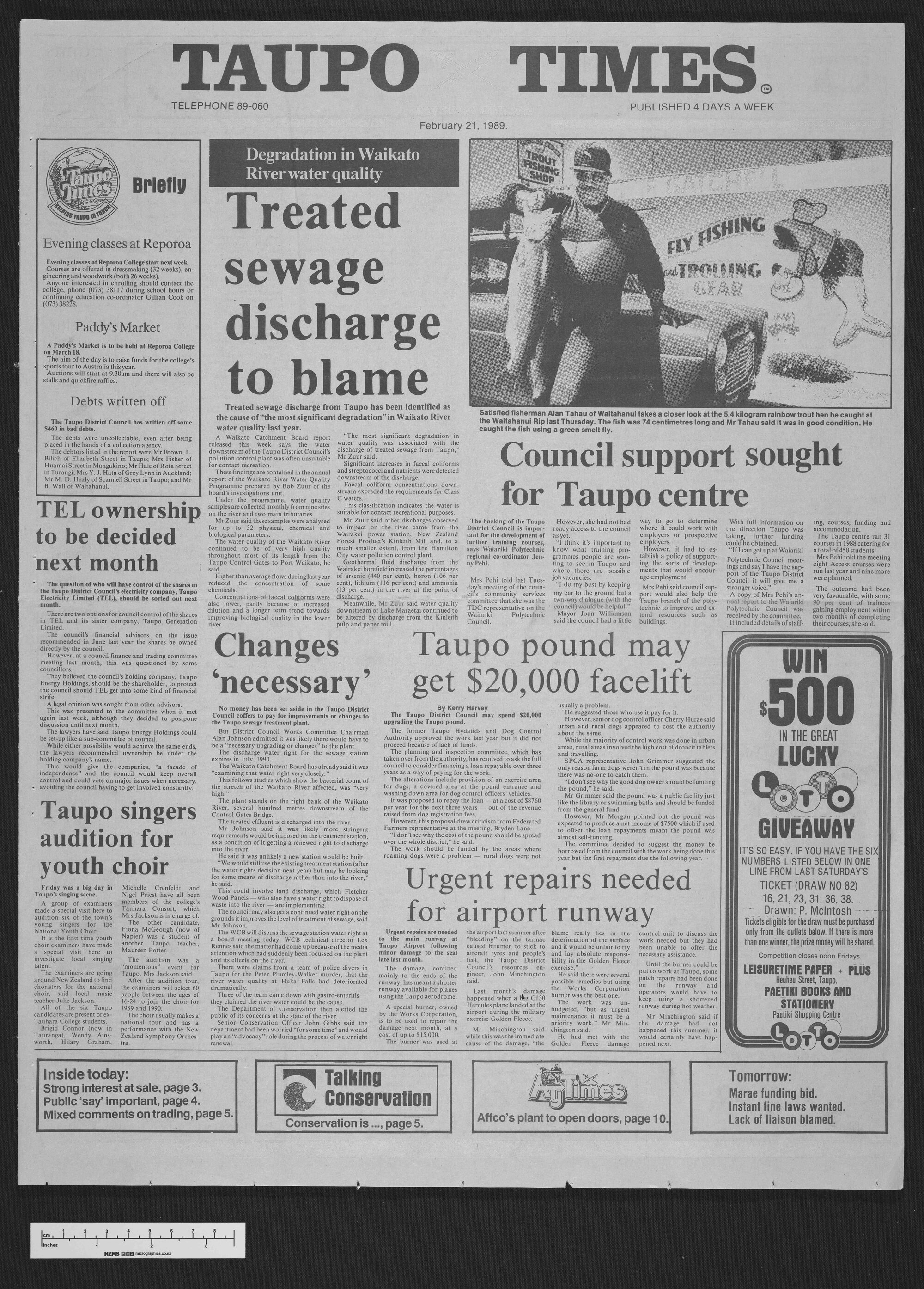 1989-02-21 Taupō Times
