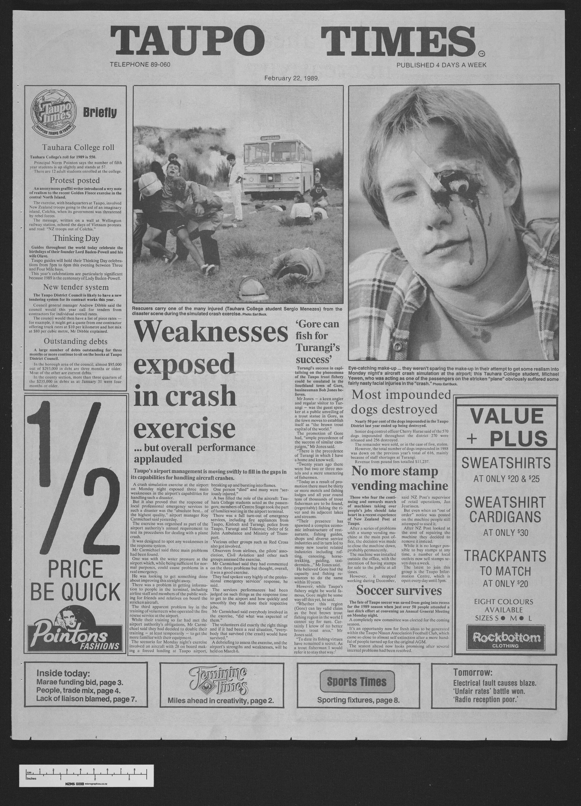 1989-02-22 Taupō Times
