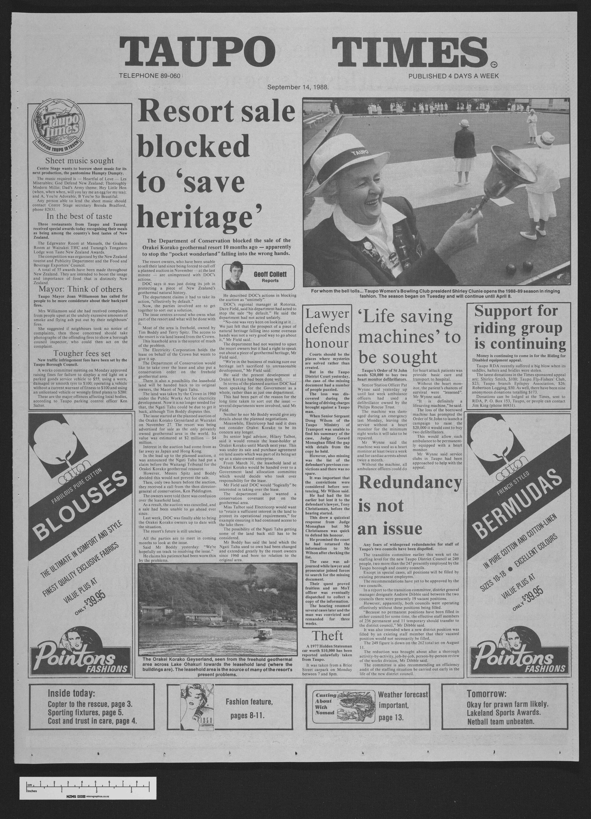 1988-09-14 Taupō Times