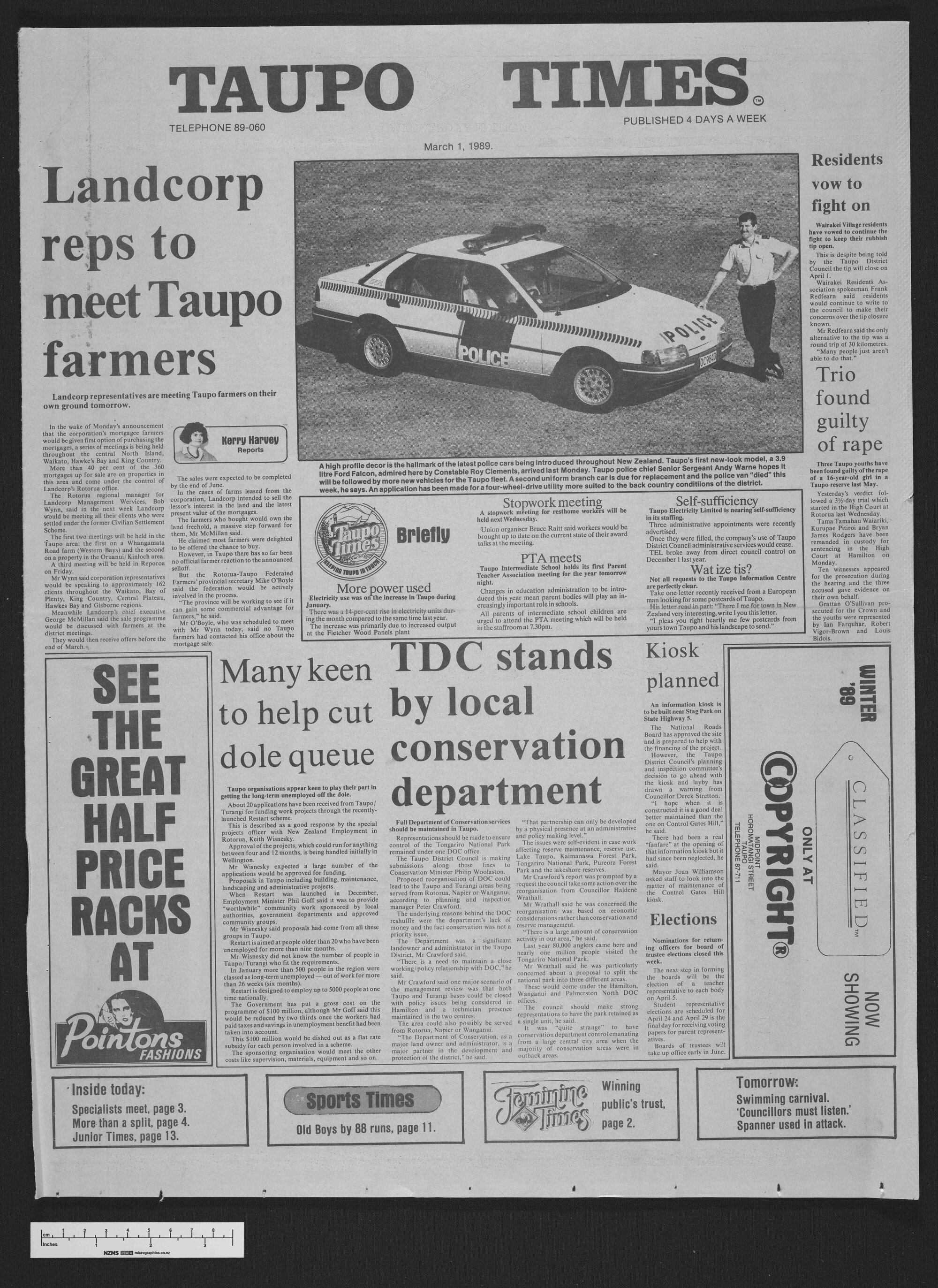 1989-03-01 Taupō Times