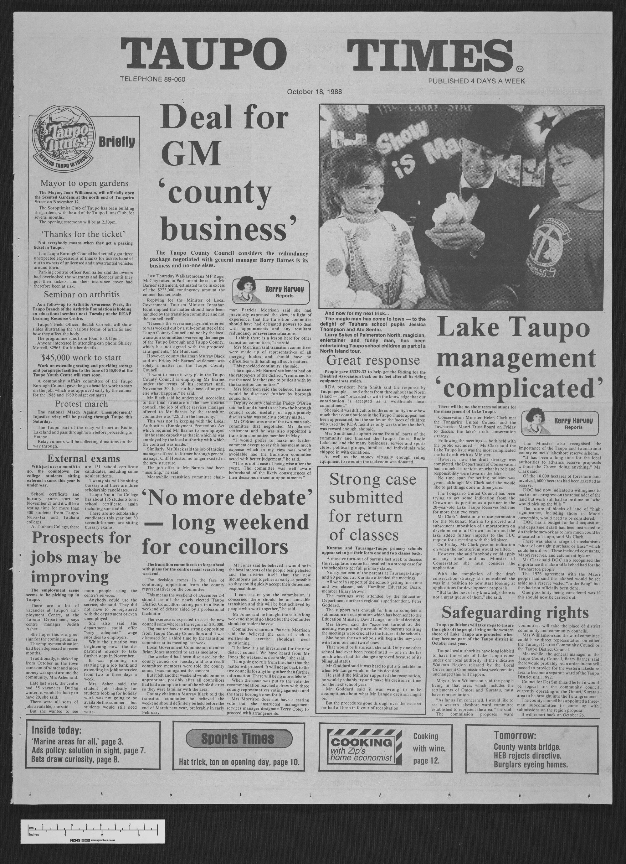 1988-10-18 Taupō Times