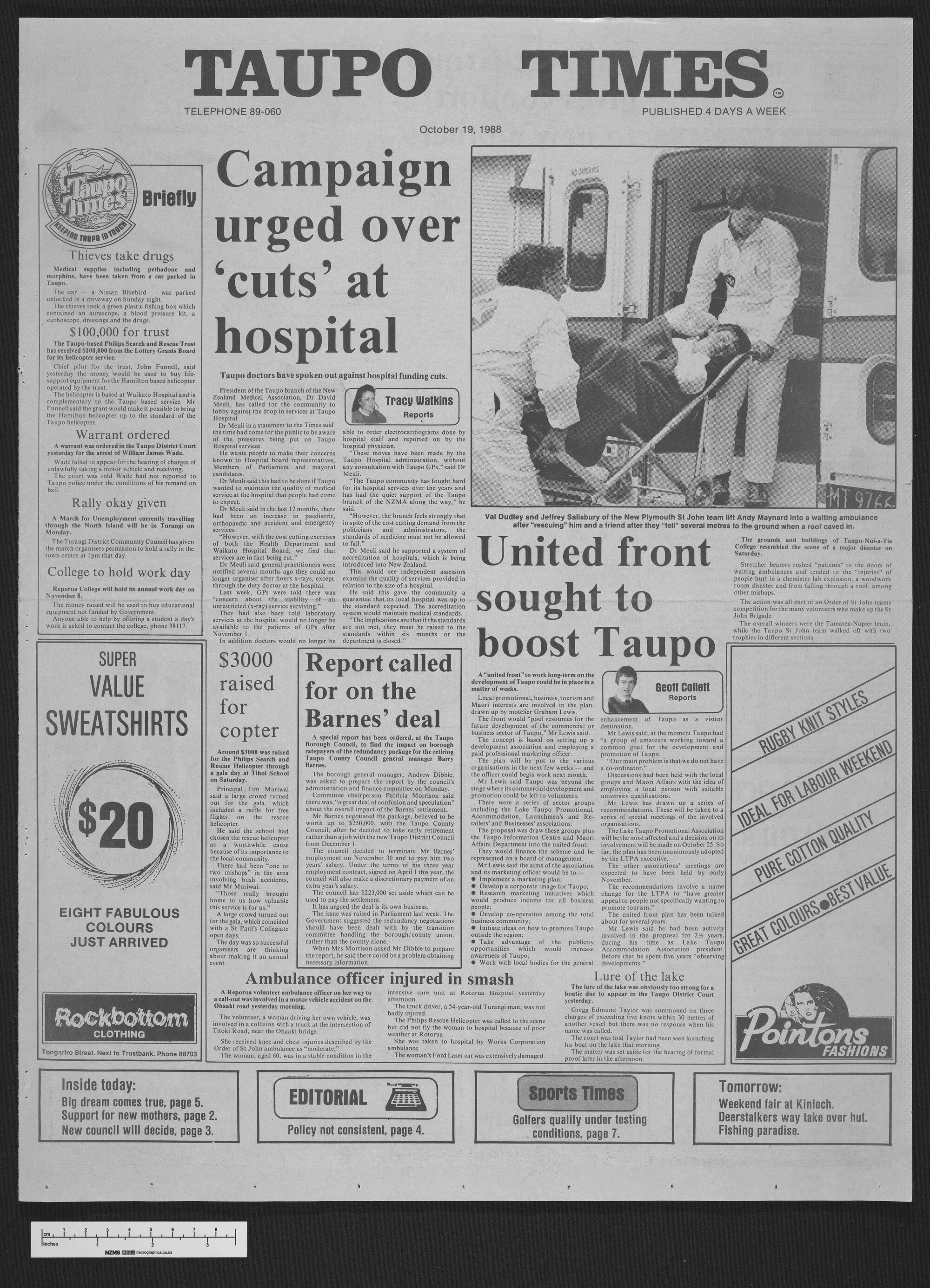 1988-10-19 Taupō Times