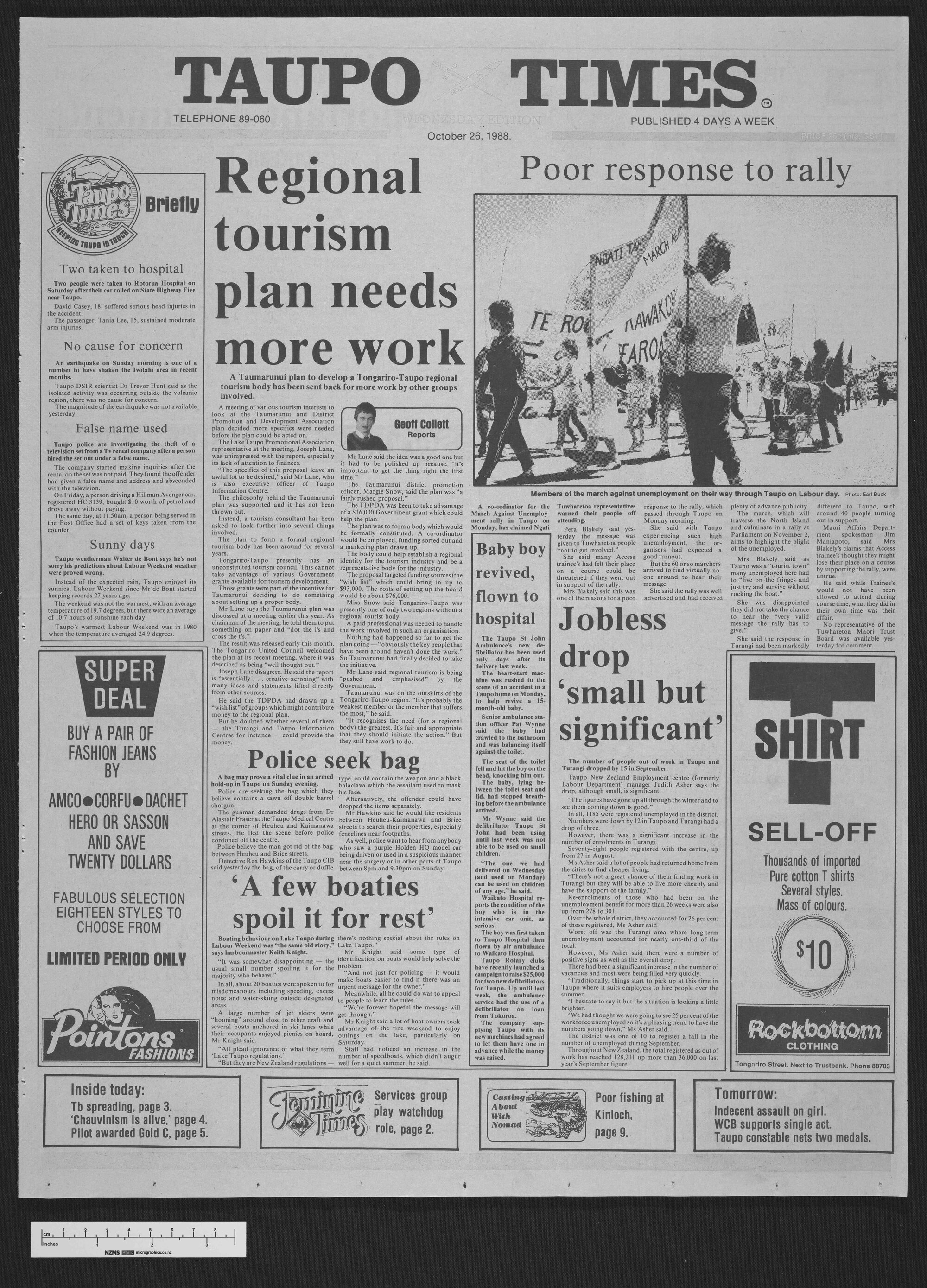 1988-10-26 Taupō Times