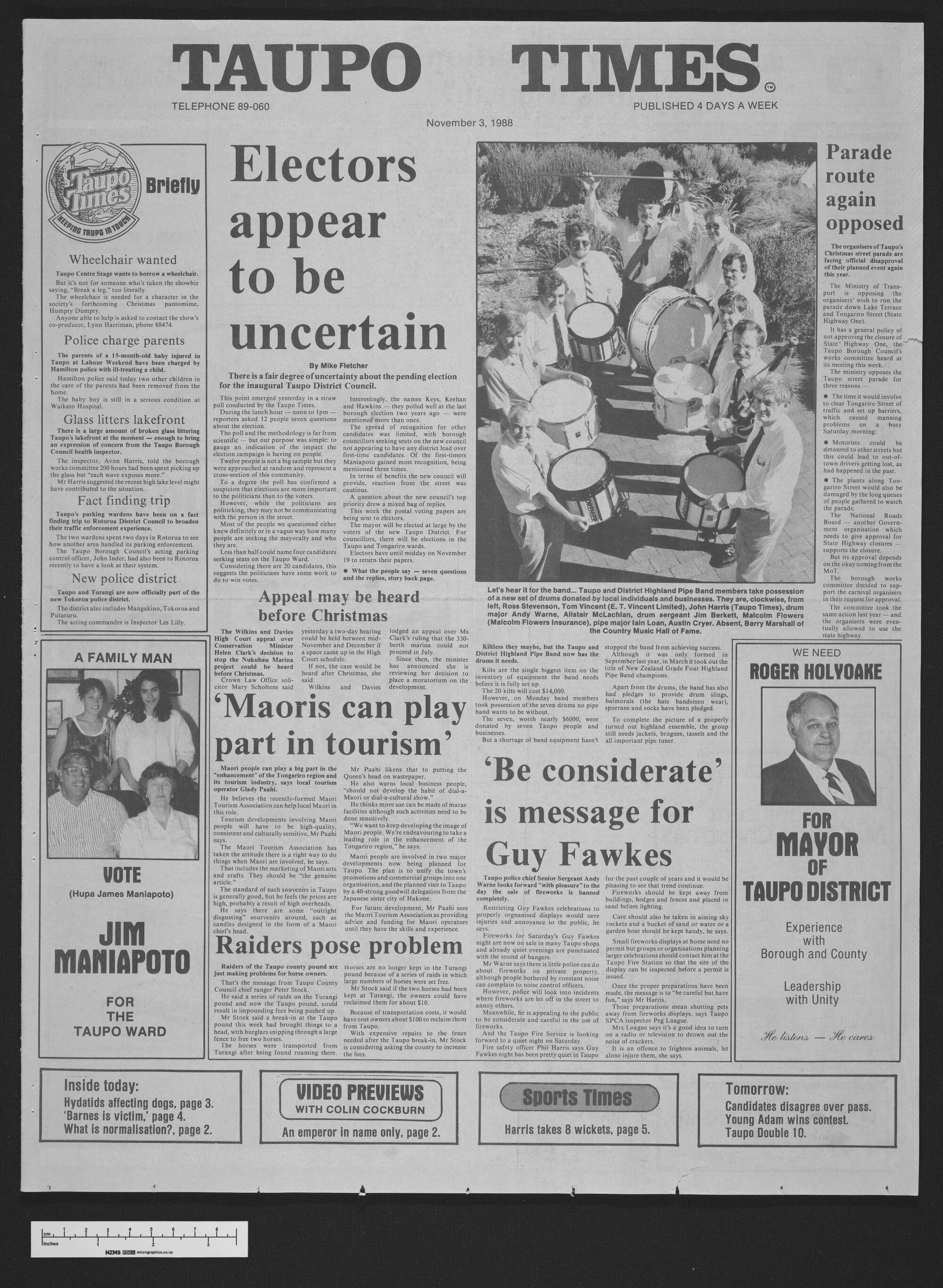 1988-11-03 Taupō Times