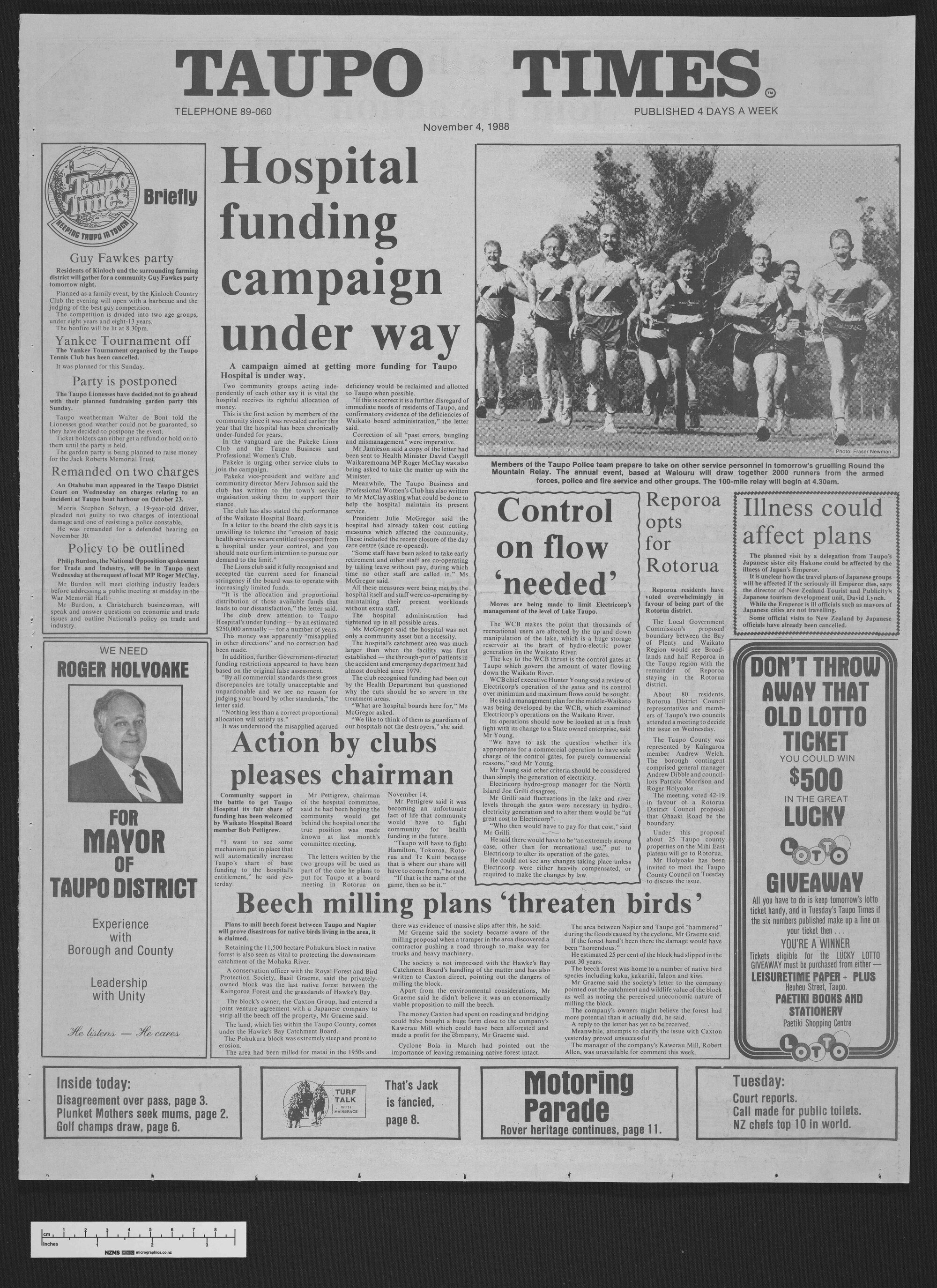 1988-11-04 Taupō Times