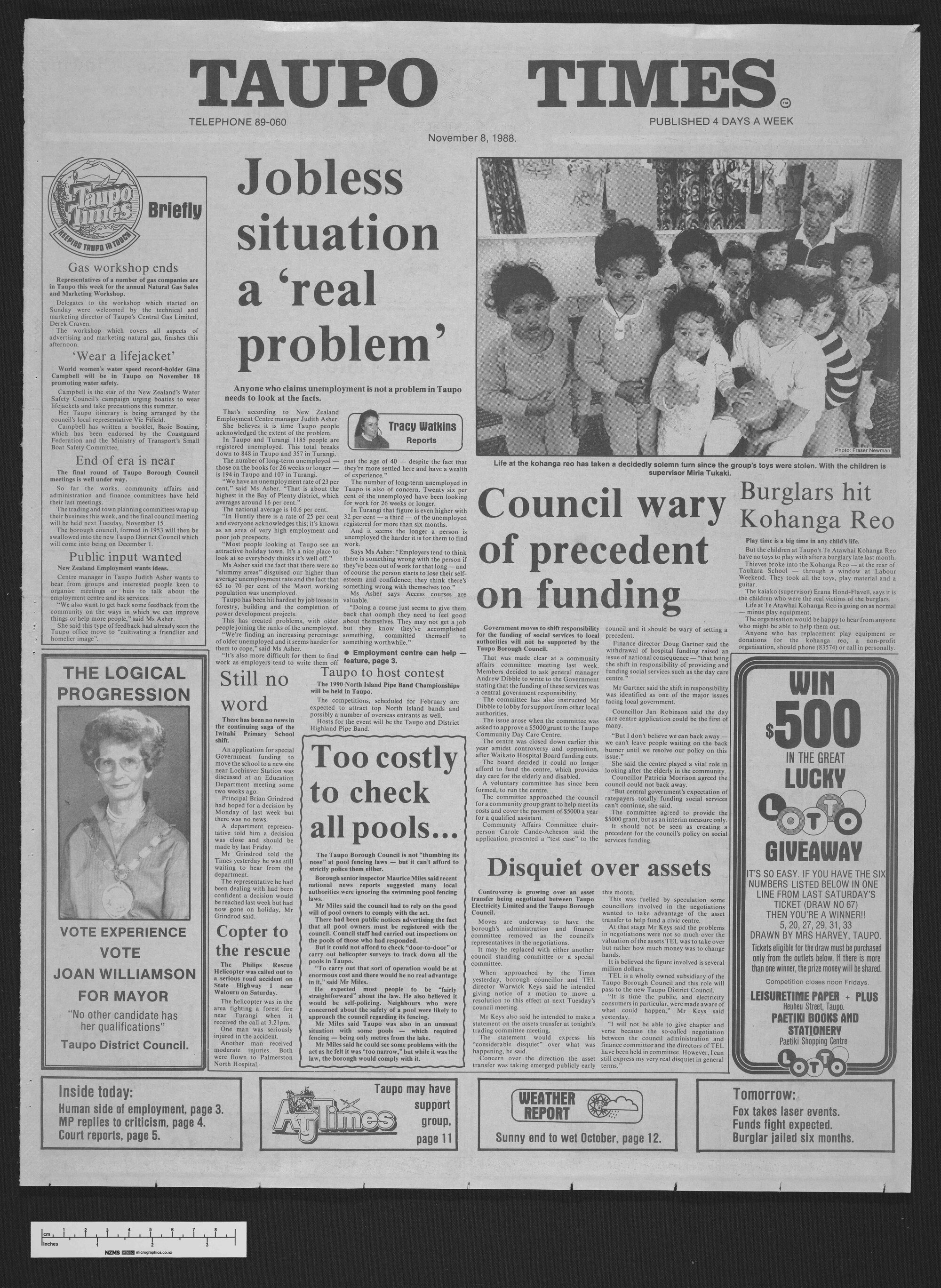 1988-11-08 Taupō Times