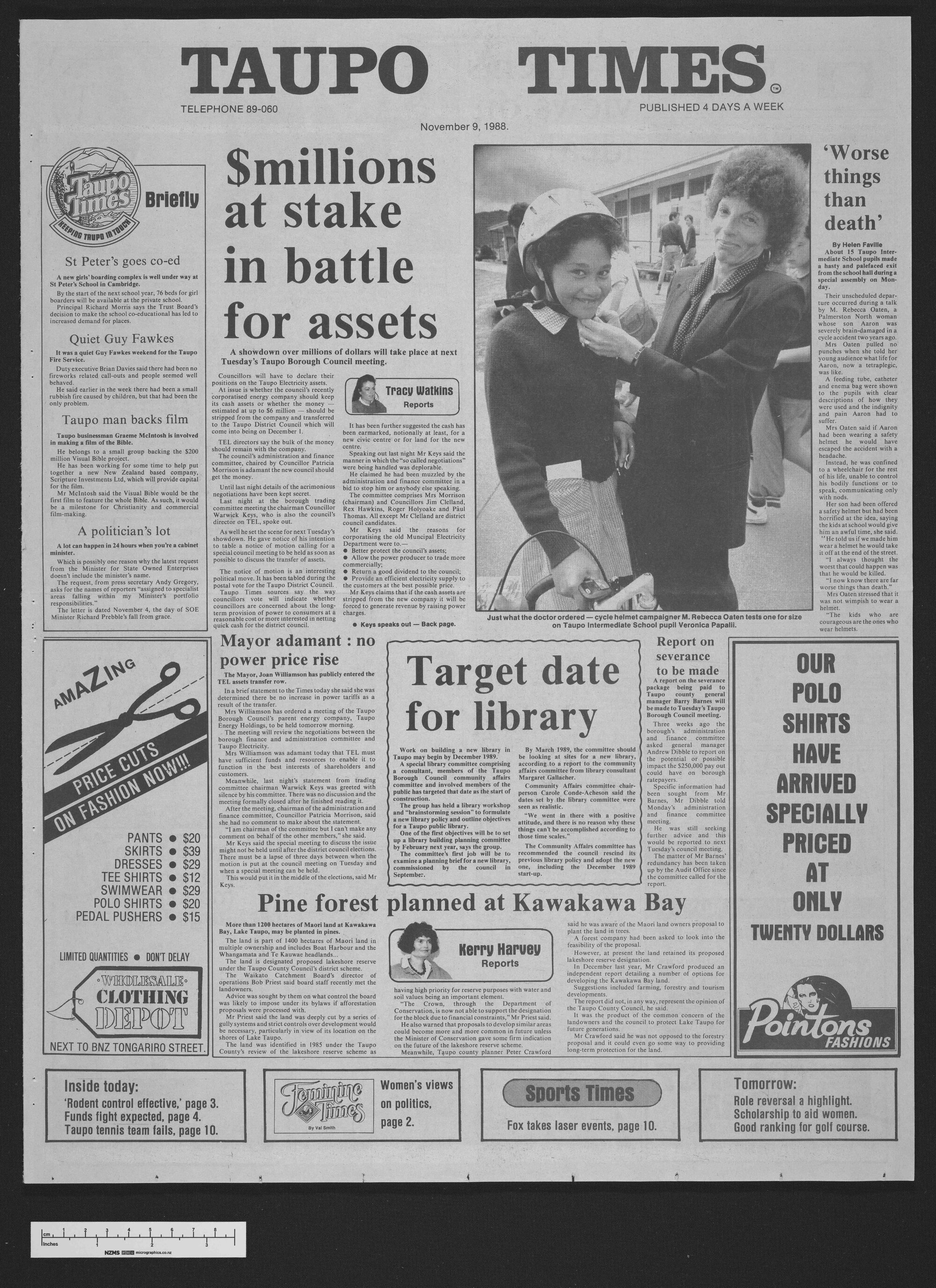 1988-11-09 Taupō Times