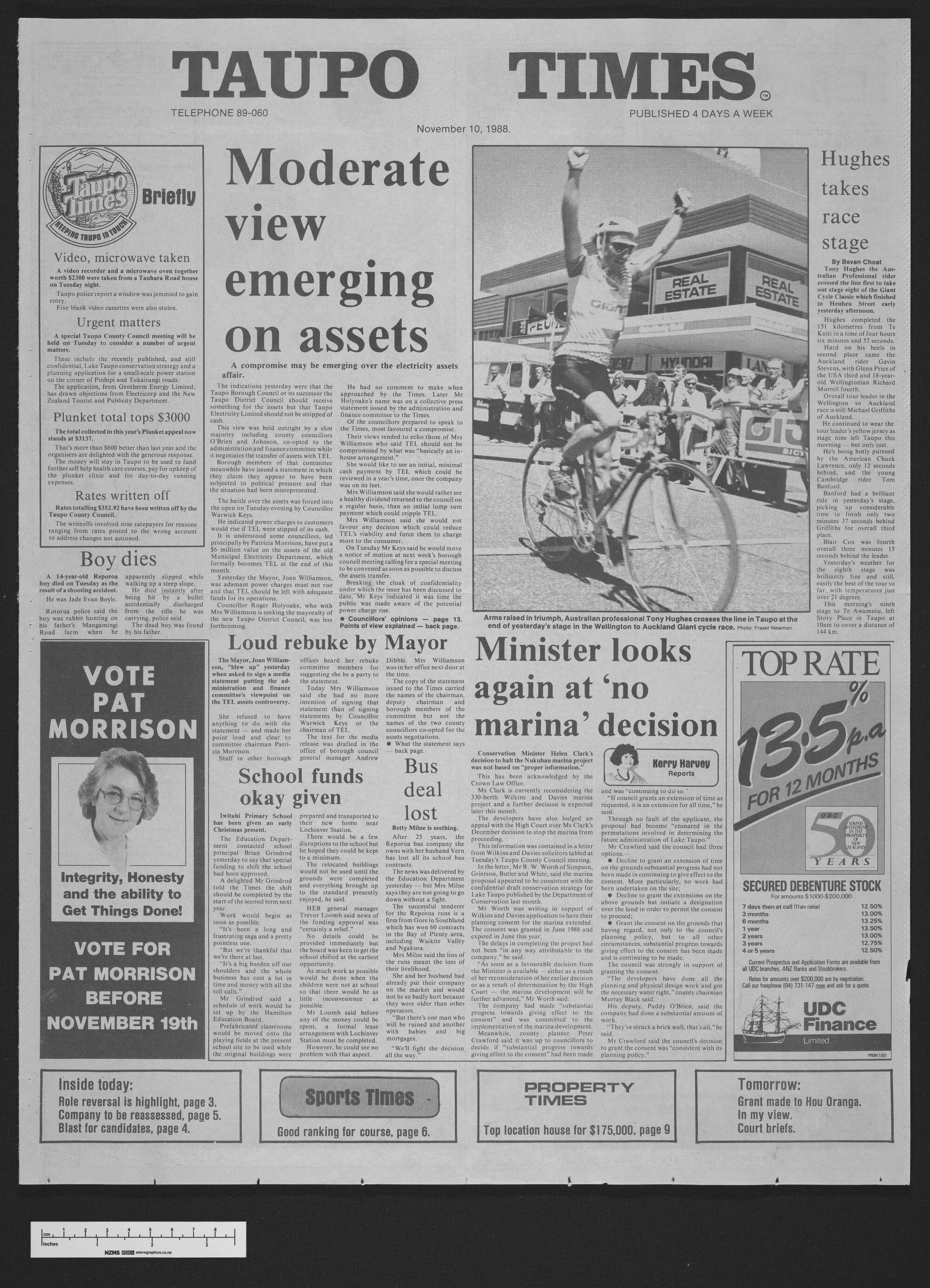 1988-11-10 Taupō Times