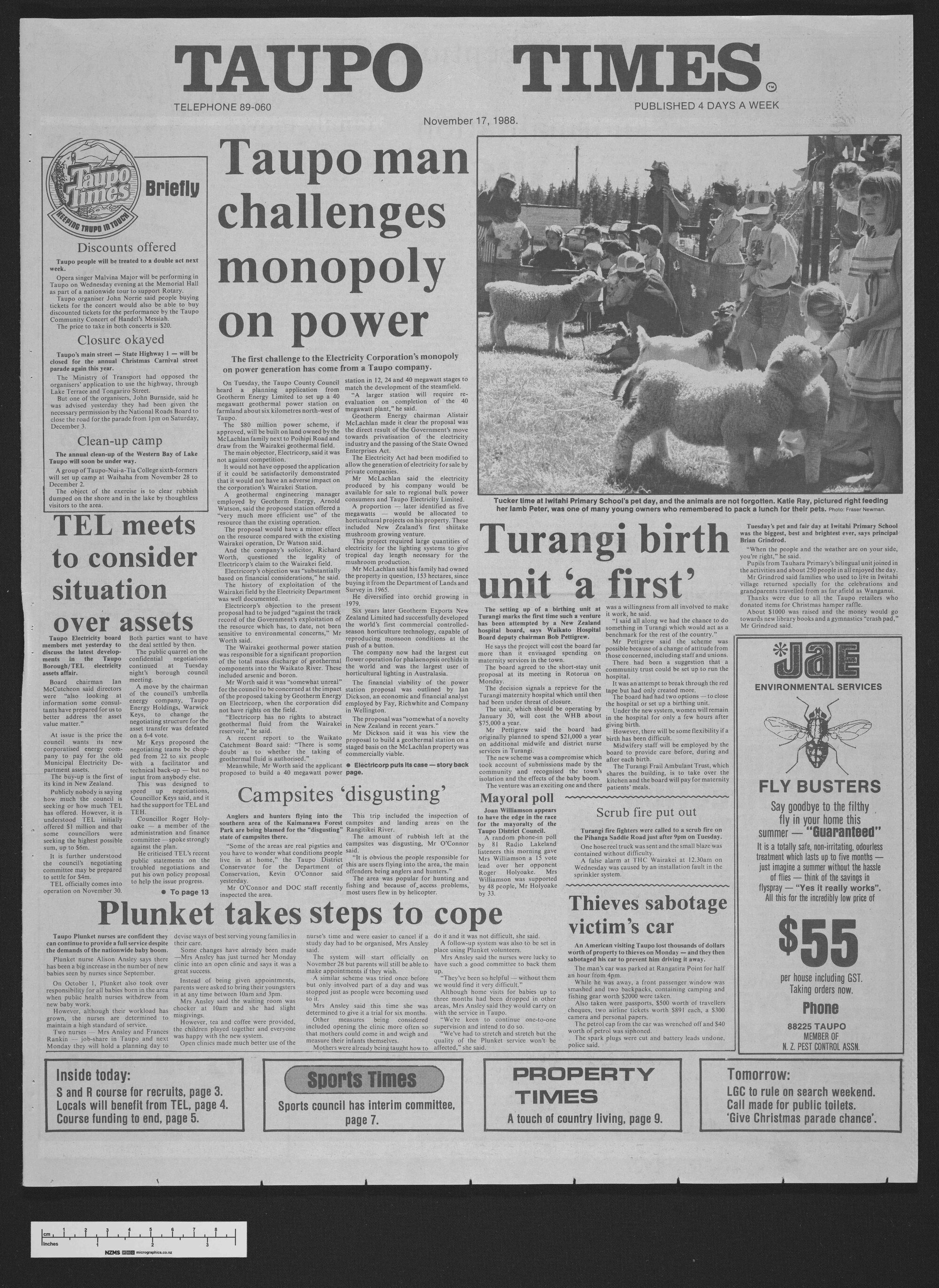 1988-11-17 Taupō Times