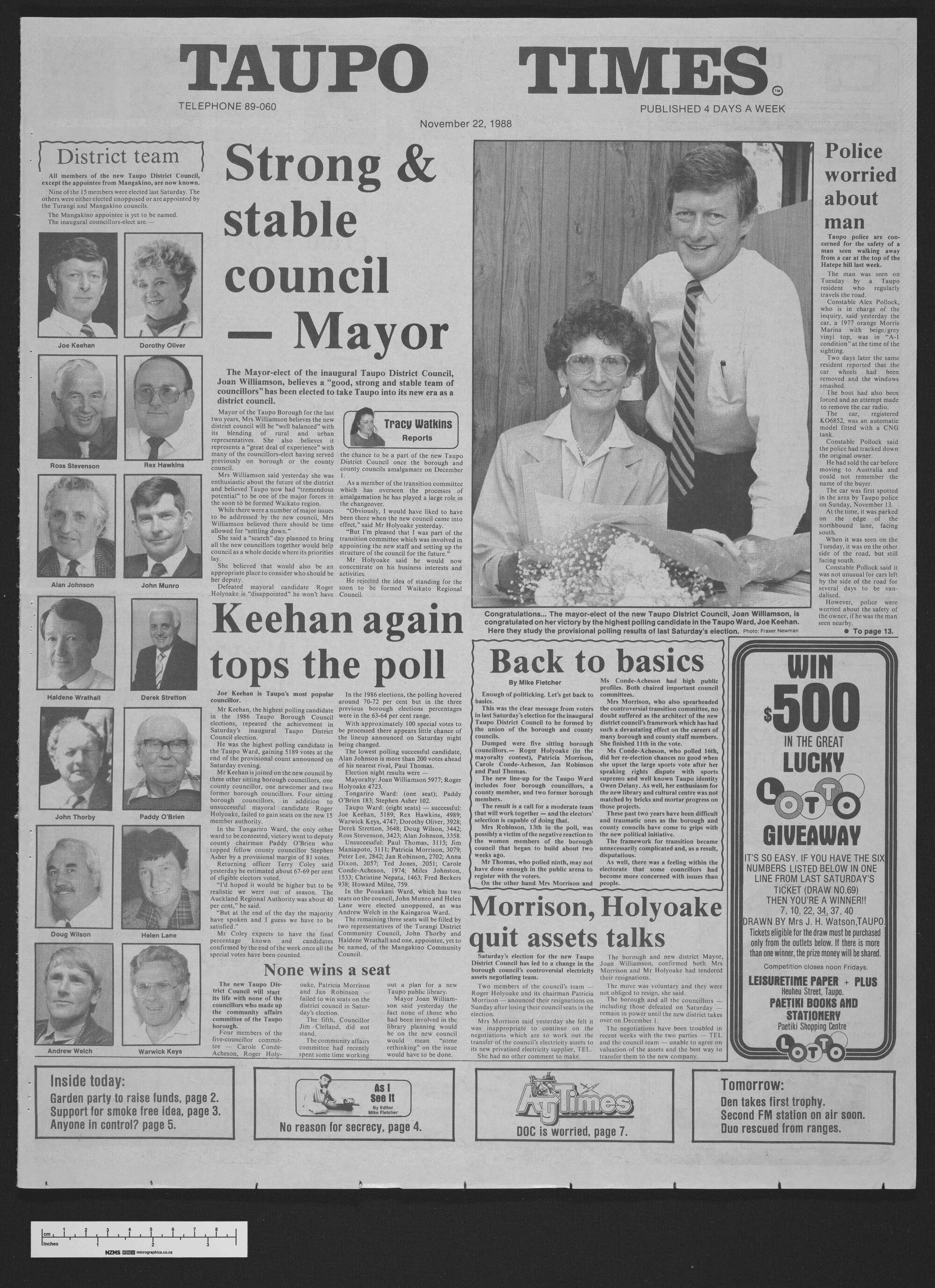 1988-11-22 Taupō Times