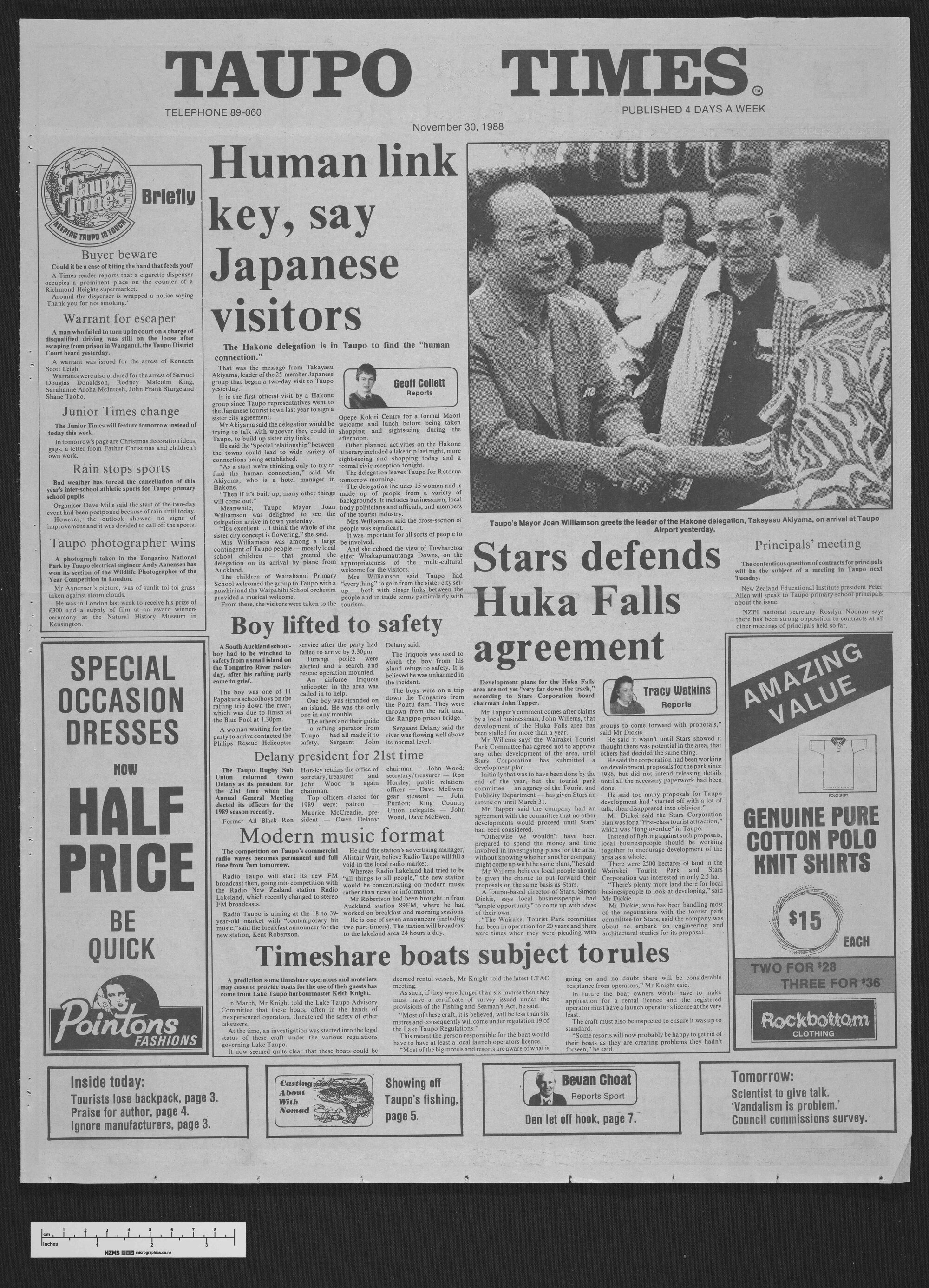 1988-11-30 Taupō Times