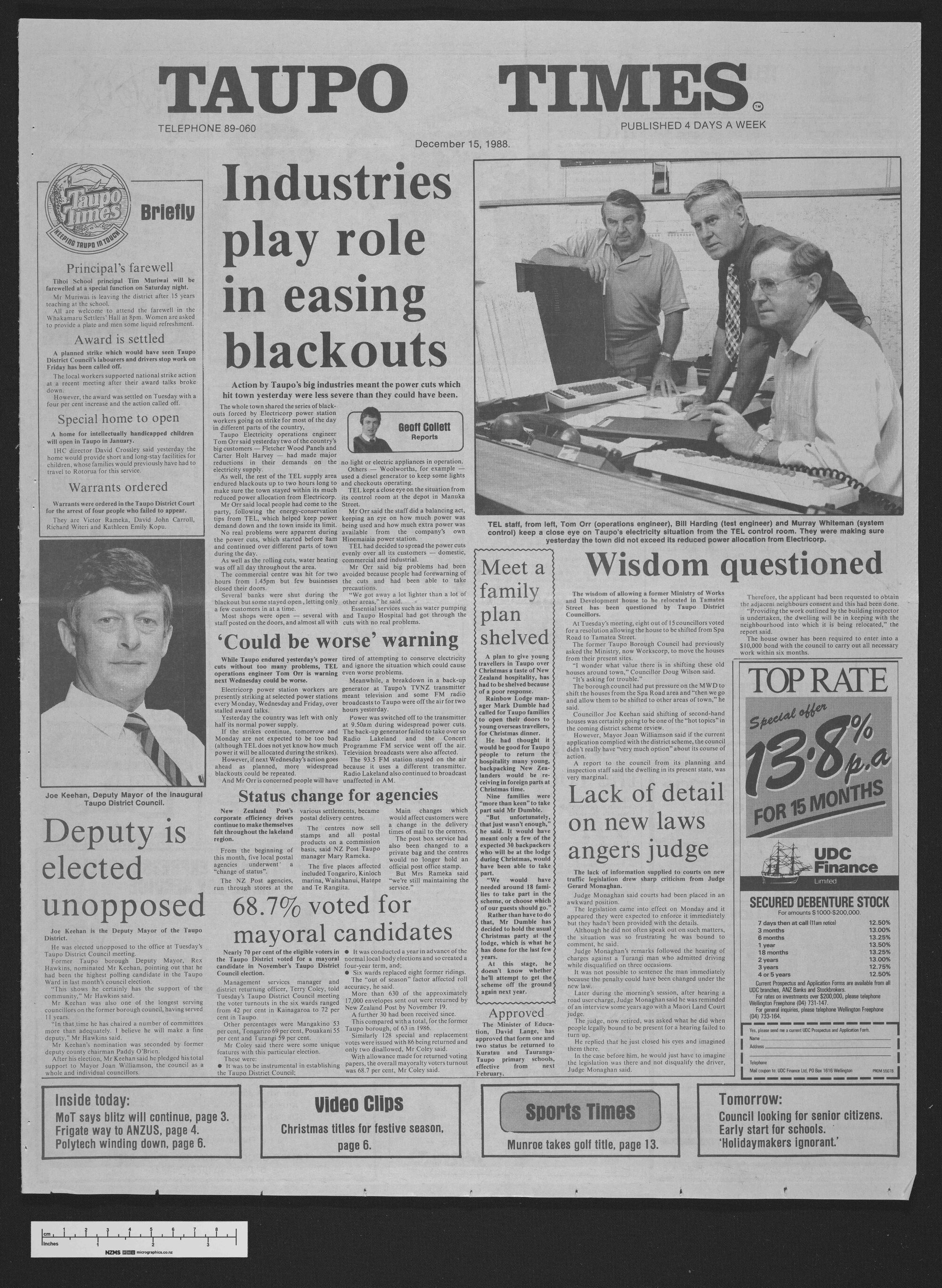 1988-12-15 Taupō Times