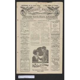 1922-08-05 Devonport Gazette & Greater North Shore Advocate