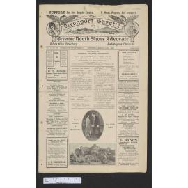 1922-08-12 Devonport Gazette & Greater North Shore Advocate