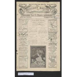 1922-11-02 Devonport Gazette & Greater North Shore Advocate