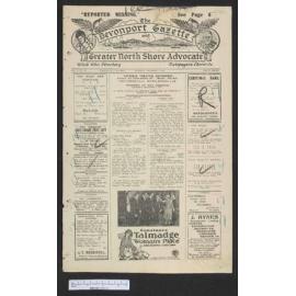 1922-12-07 Devonport Gazette & Greater North Shore Advocate