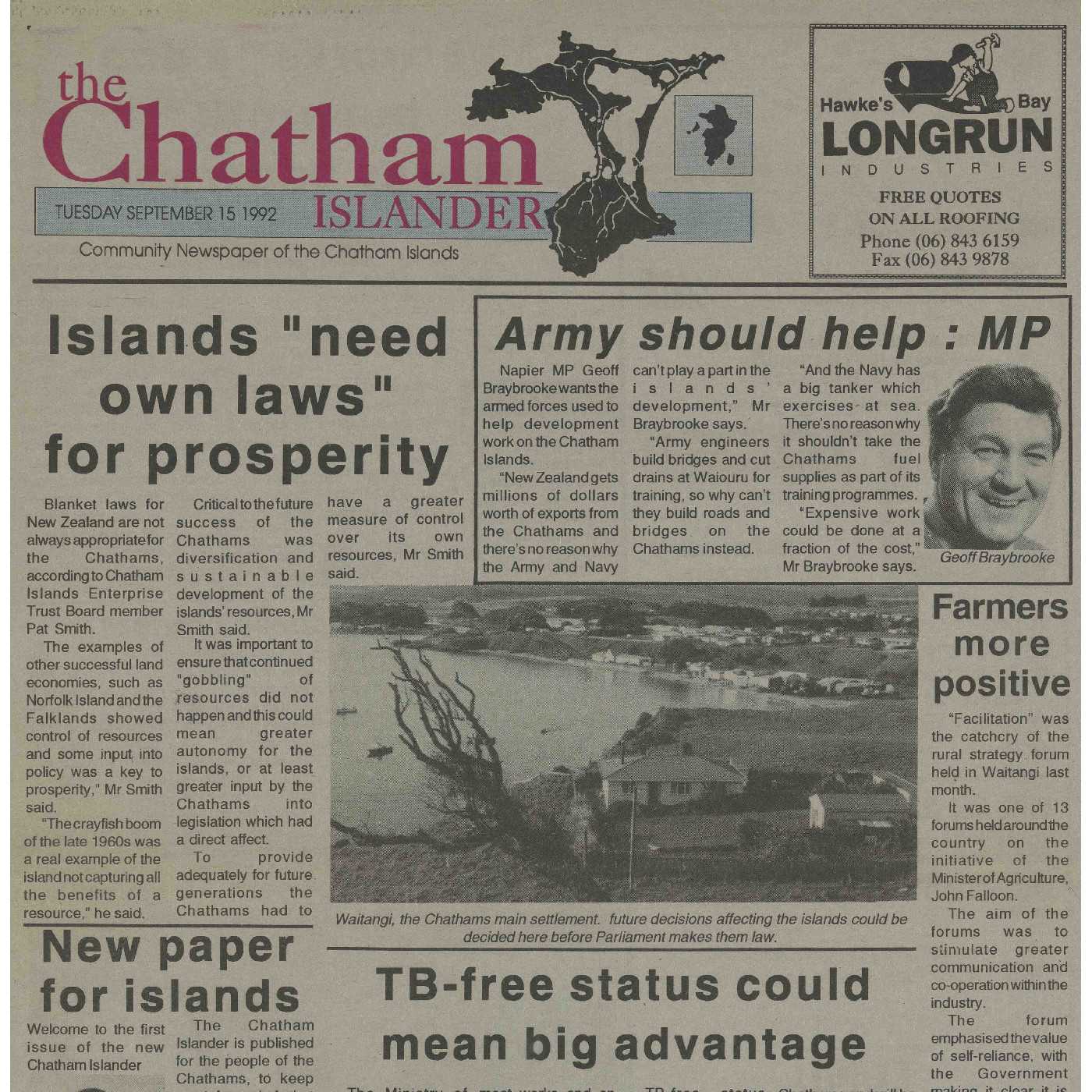 Chatham Islander