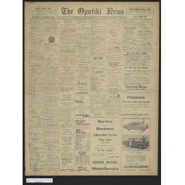 1958-10-07 Opotiki News