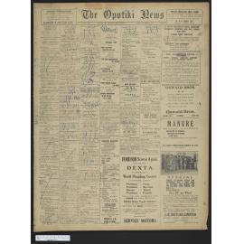 1958-11-07 Opotiki News
