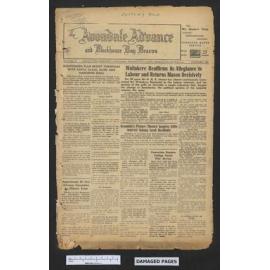 1954-11 Avondale Advance and Blockhouse Bay Beacon