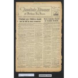 1954-12 Avondale Advance and Blockhouse Bay Beacon