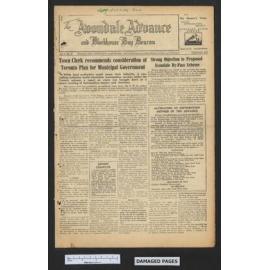 1955-02 Avondale Advance and Blockhouse Bay Beacon