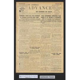 1956-03 Avondale Advance and Blockhouse Bay Beacon