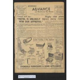 1957-12-16 Avondale Advance and Blockhouse Bay Beacon