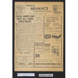 1959-12-16 Avondale Advance and Blockhouse Bay Beacon