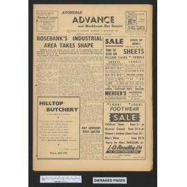 1960-02-15 Avondale Advance and Blockhouse Bay Beacon