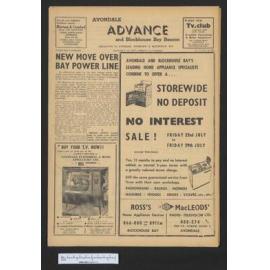 1960-07-18 Avondale Advance and Blockhouse Bay Beacon