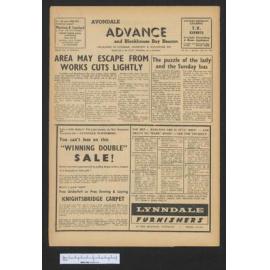 1961-06-19 Avondale Advance and Blockhouse Bay Beacon