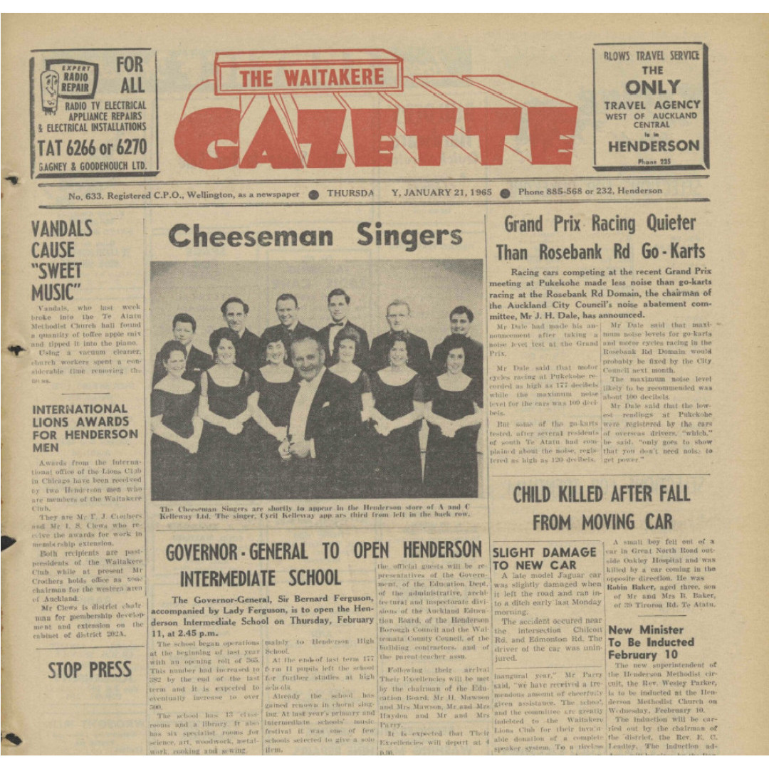 Waitakere Gazette