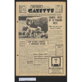 1967-09-13 West Auckland Gazette