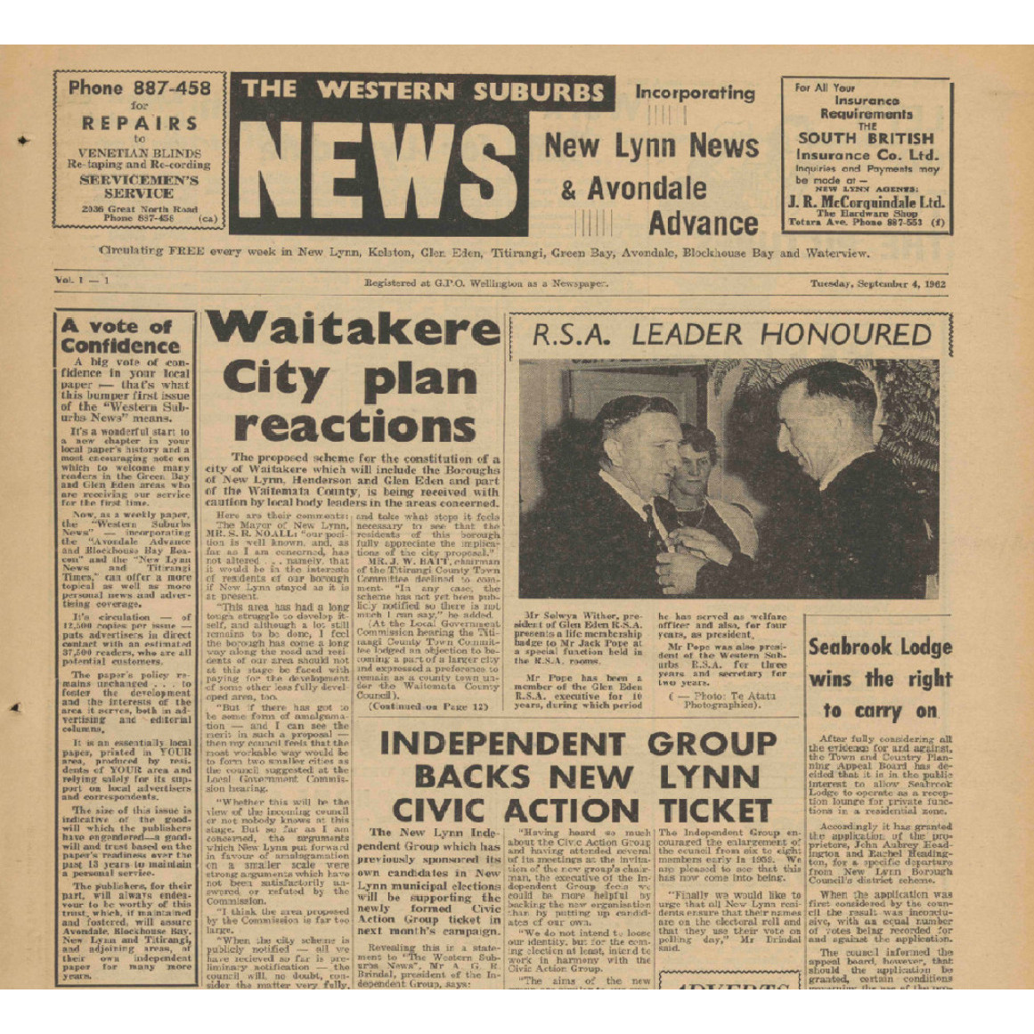 The Western Suburbs News